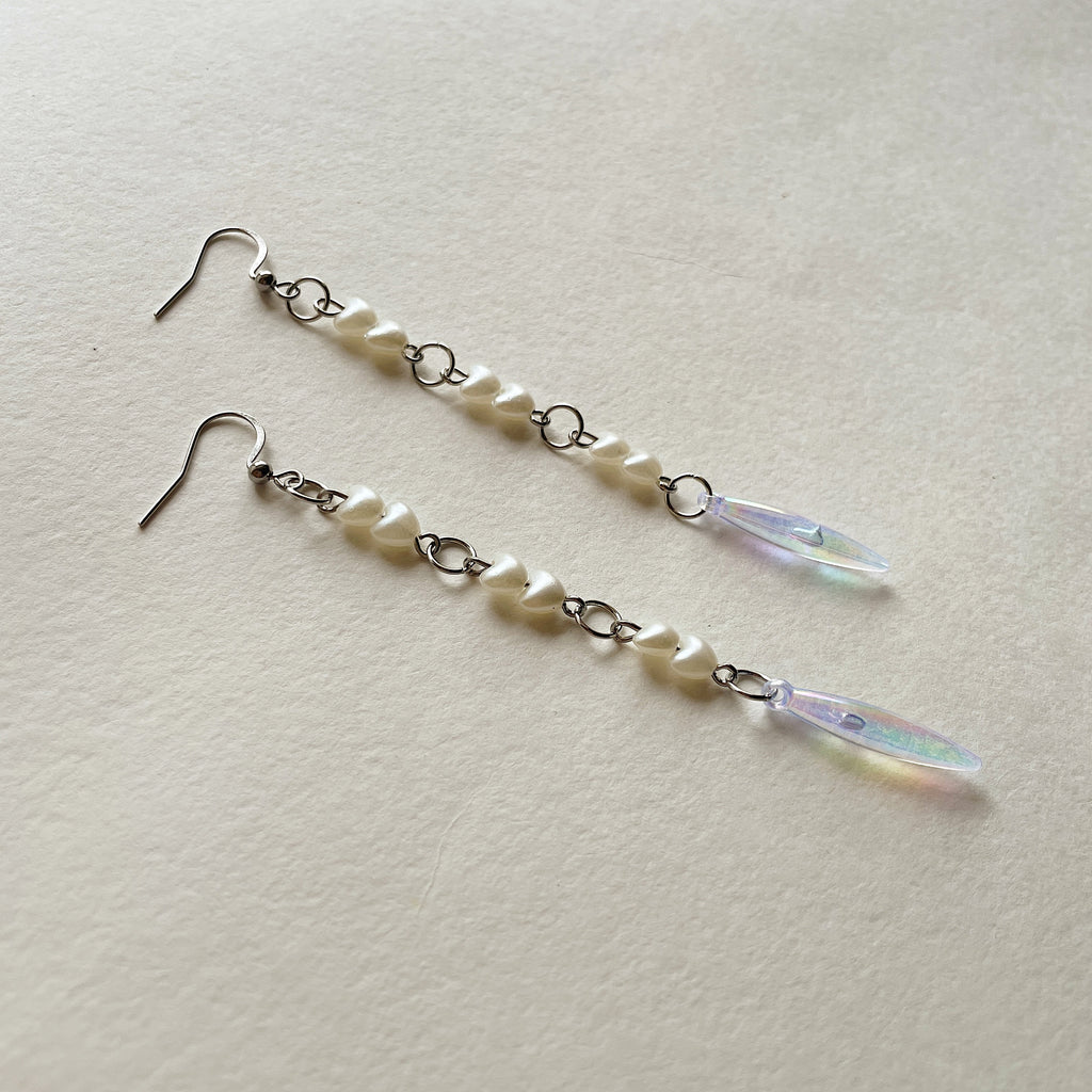 Mini hearts longline earrings ✨