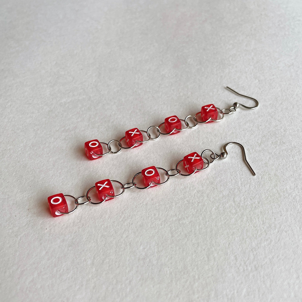 XOXO ❤️ beaded earrings ✨