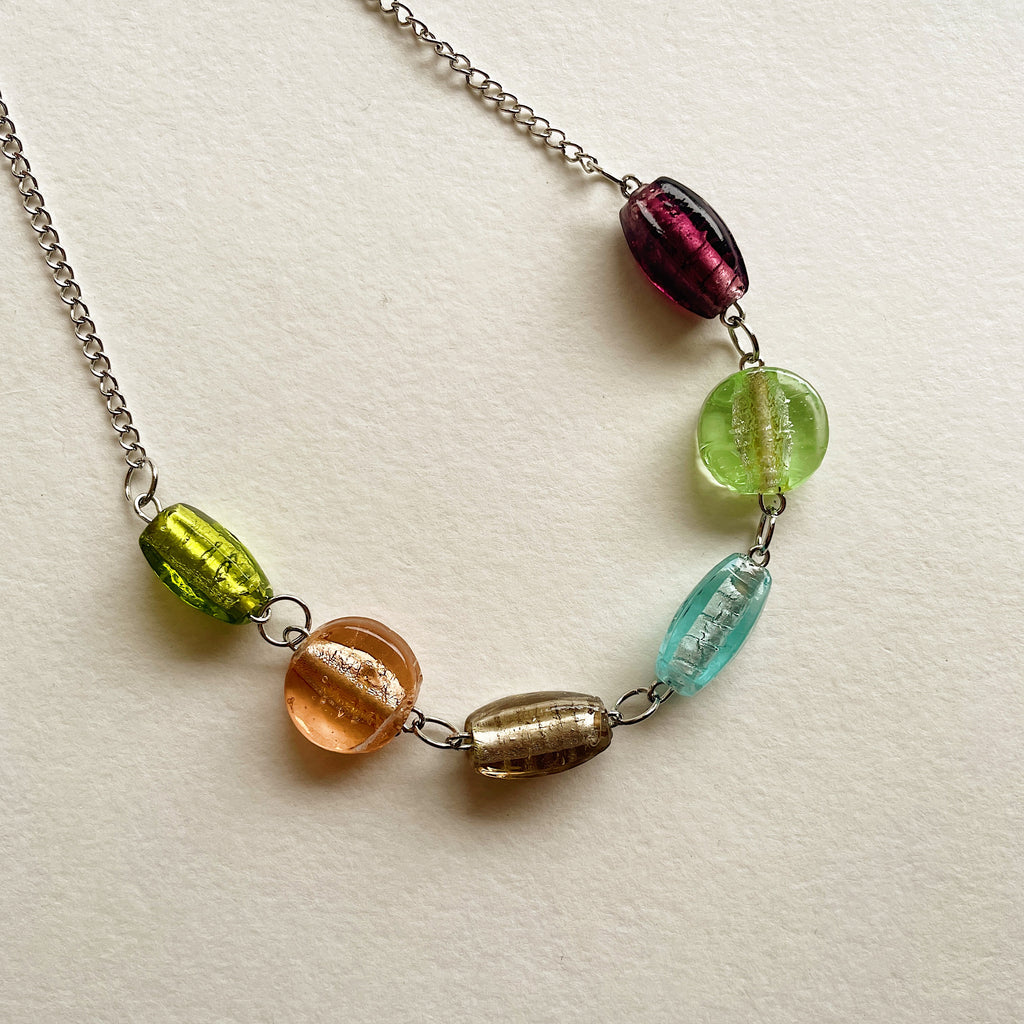 Mixed stones necklace ✨