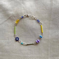 All mixed beaded anklet ✨