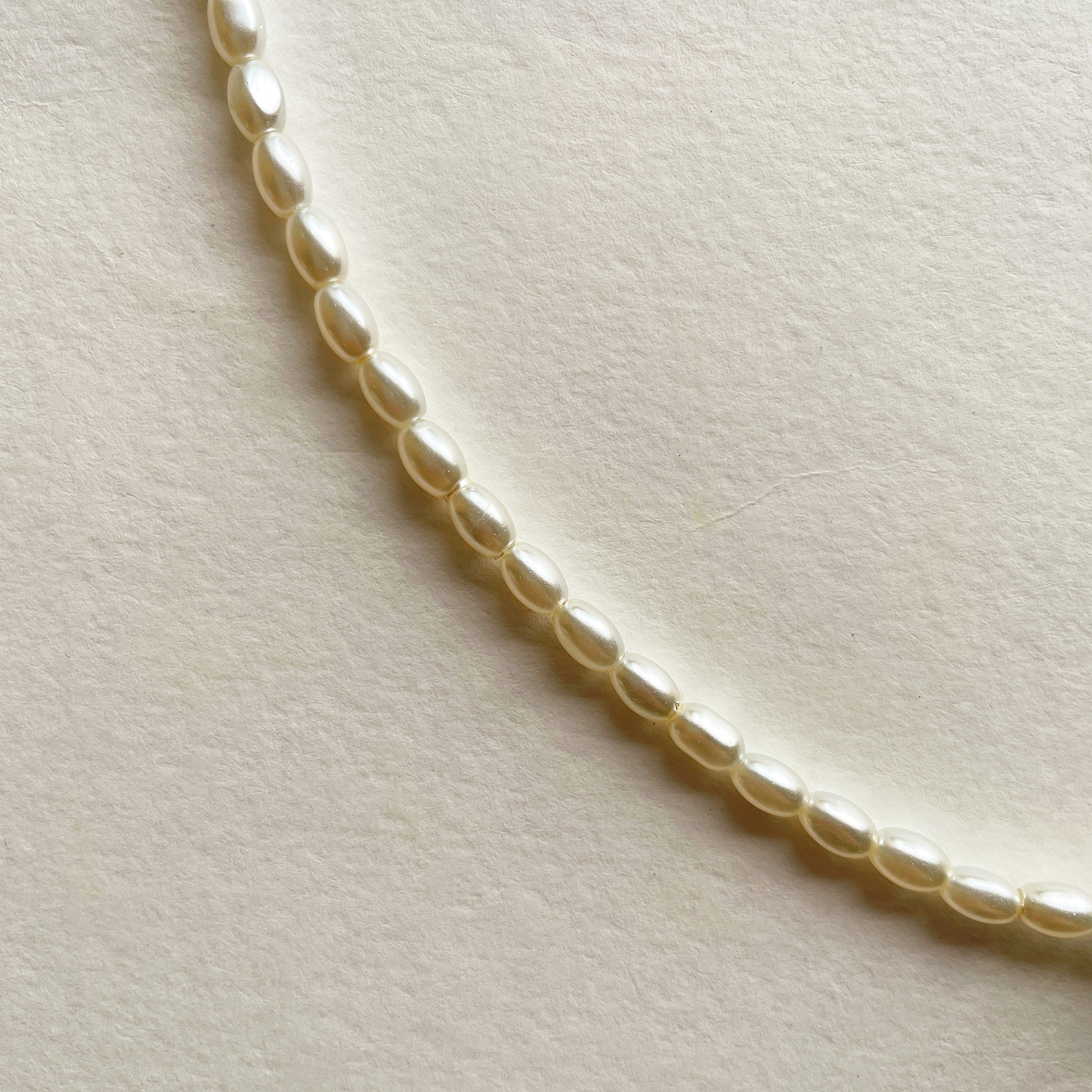 Oval pearls 🩵 necklace ✨