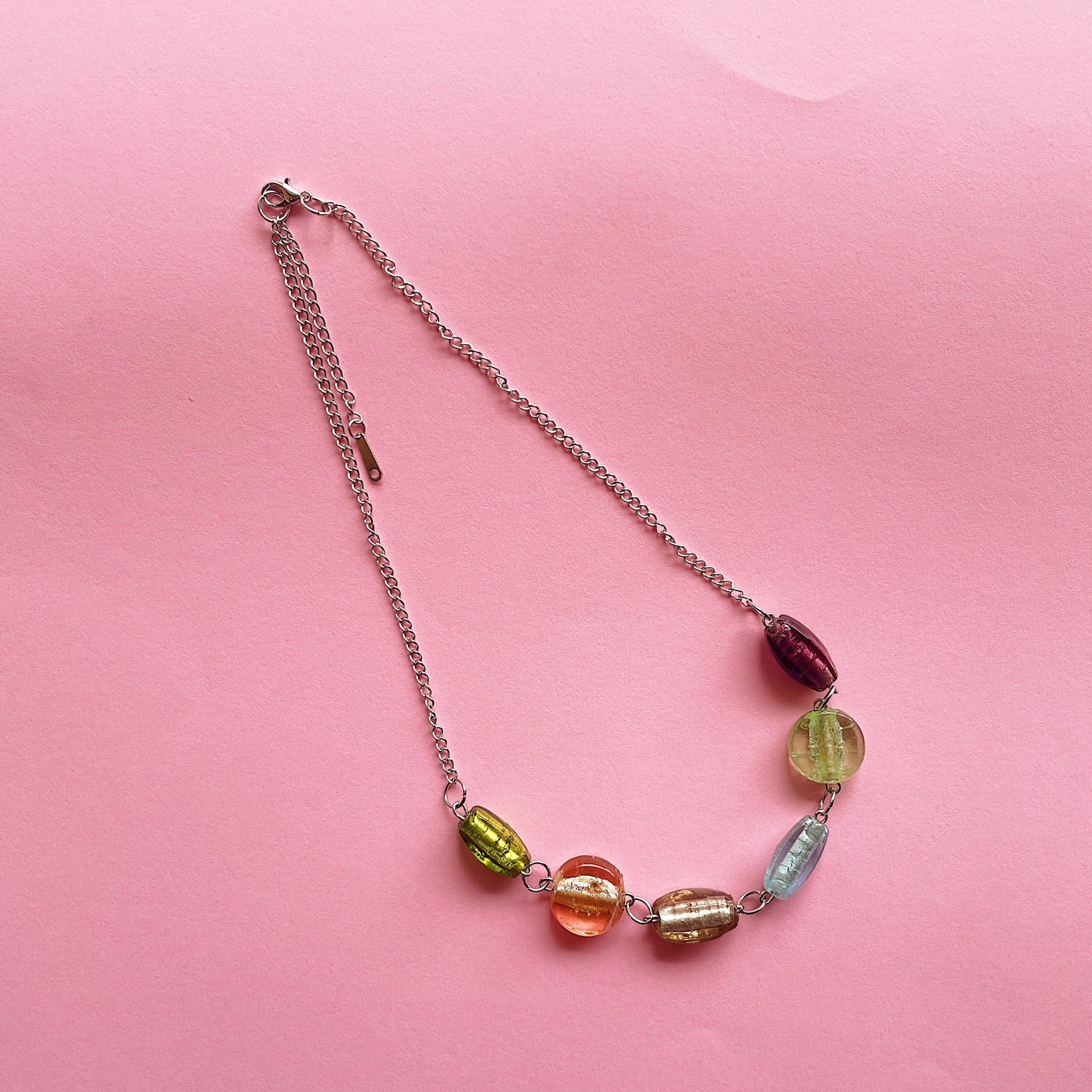 Mixed stones necklace ✨