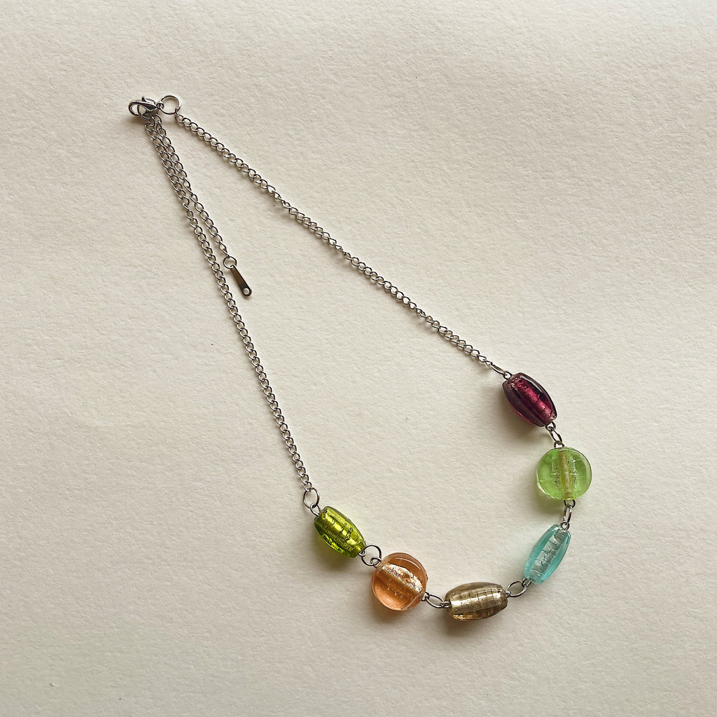 Mixed stones necklace ✨