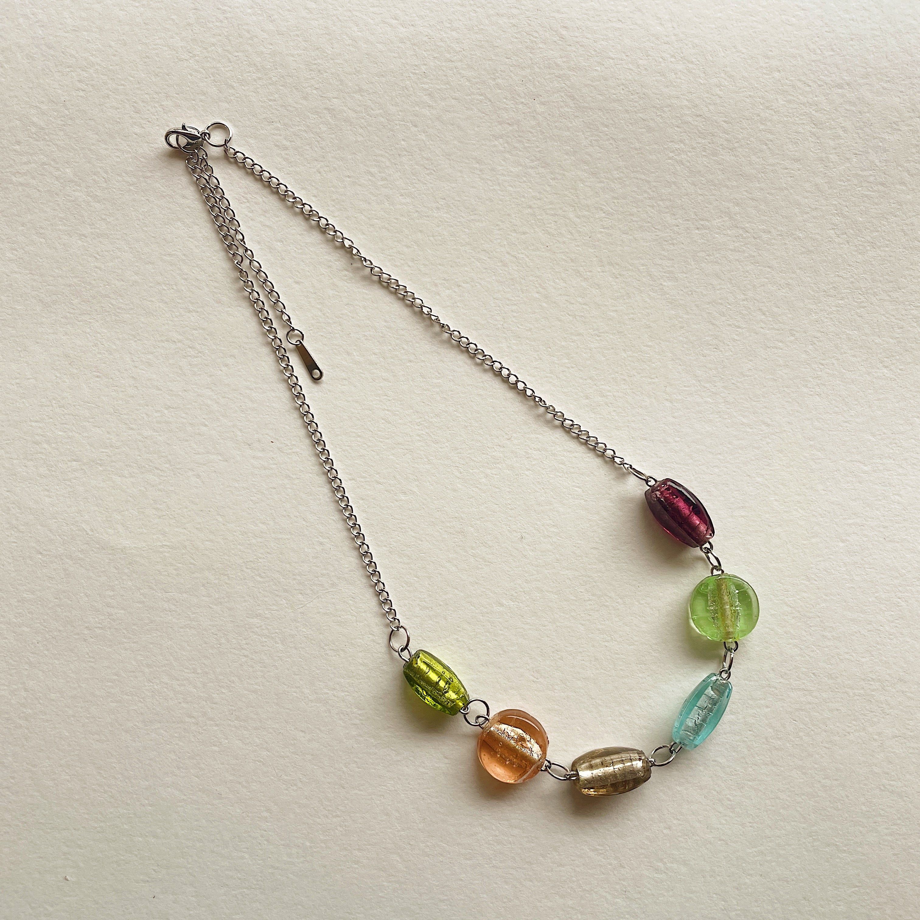 Mixed stones necklace ✨