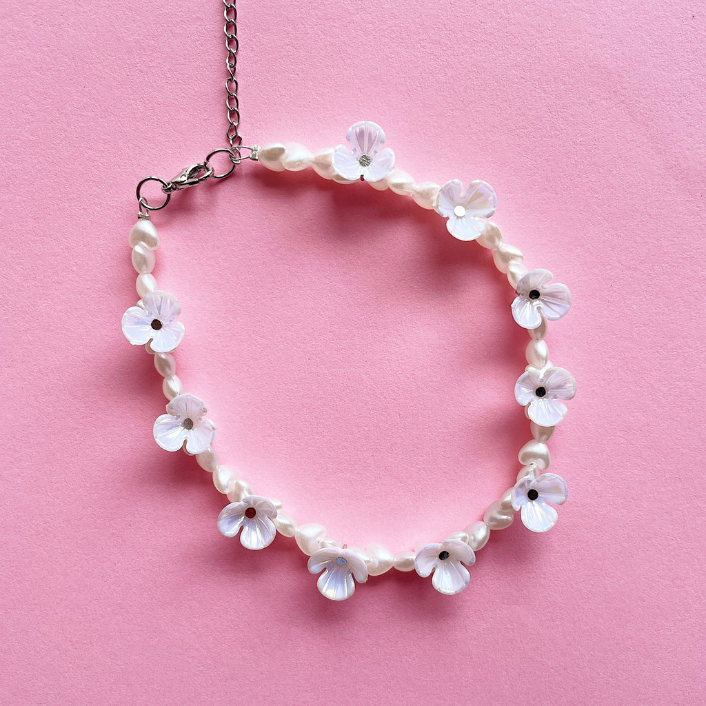 Floral hearts anklet ✨