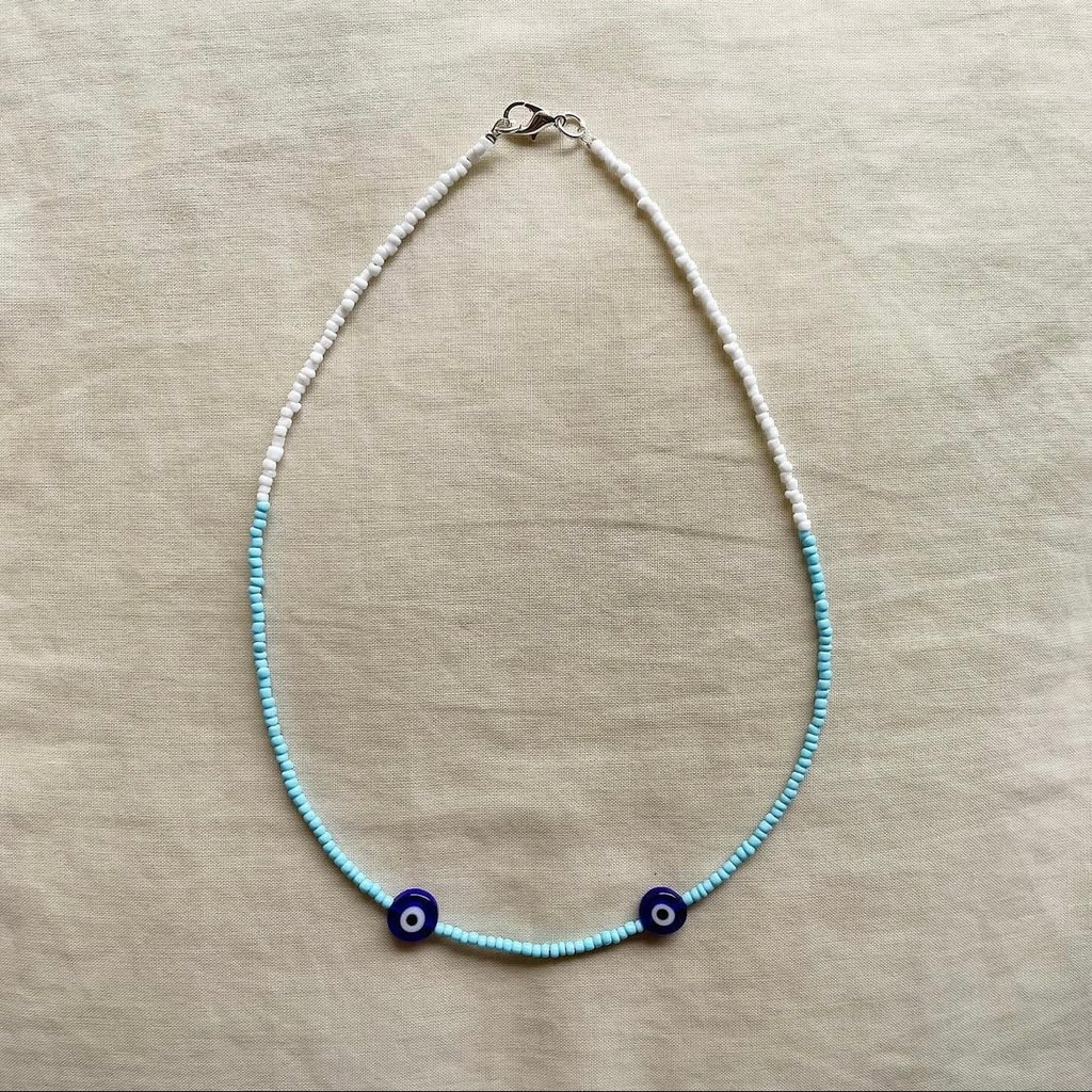 Evil eye 🧿 beaded necklace ✨