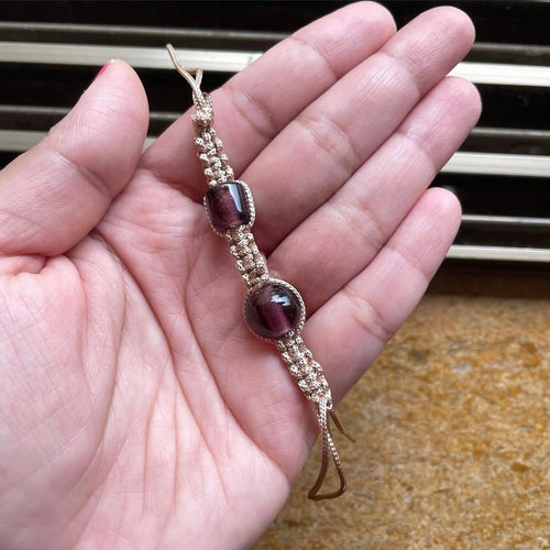 Amethyst phone/bag charm ✨