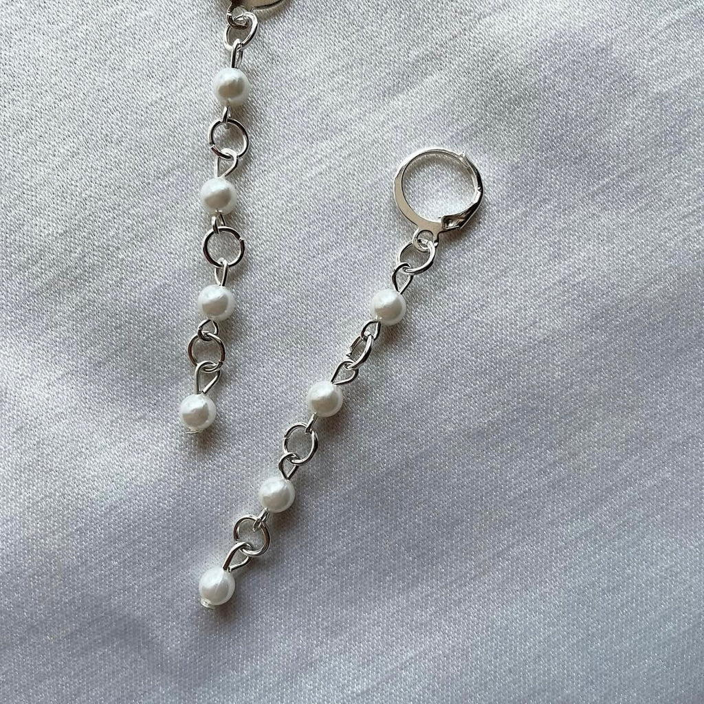 Faux pearl beaded earrings ✨