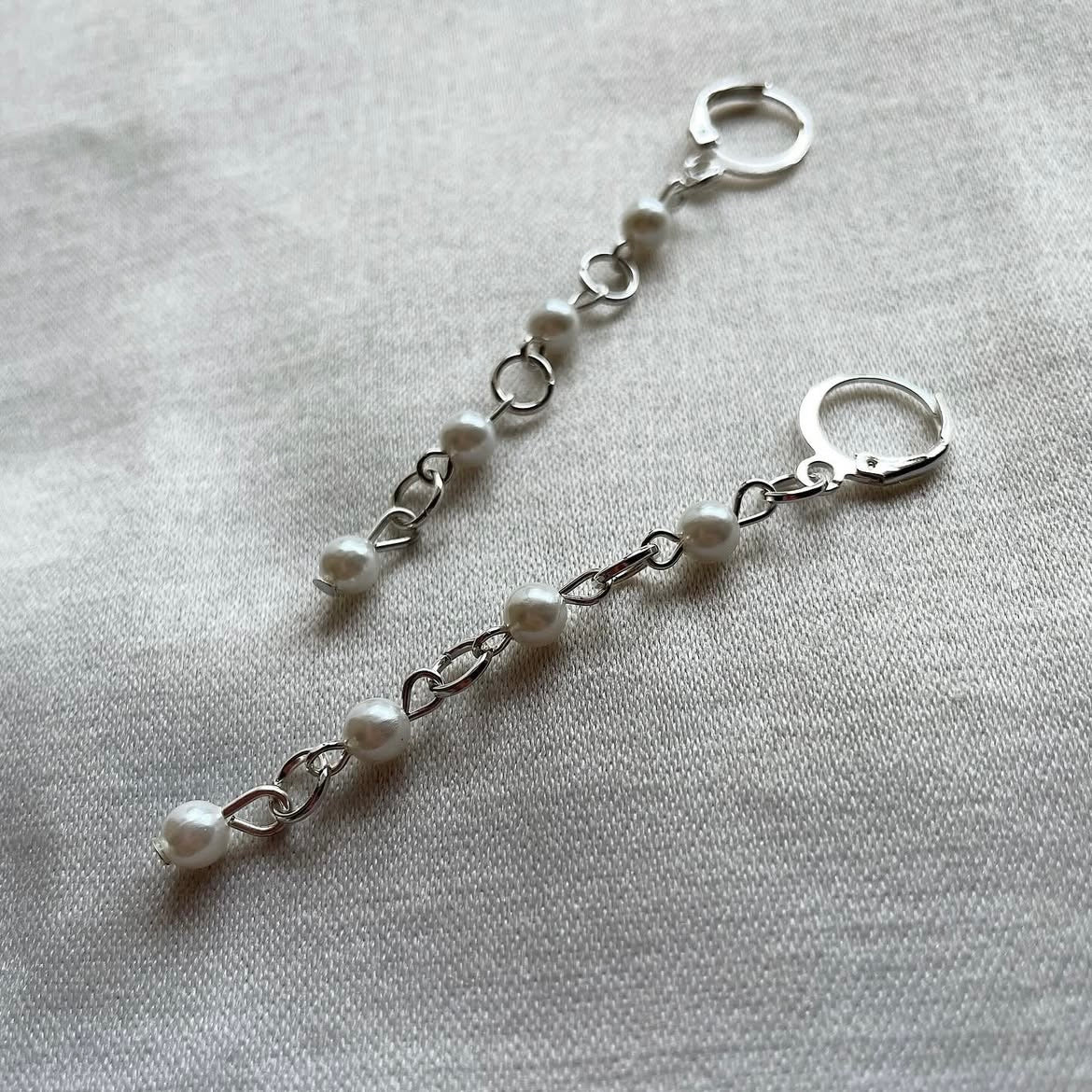 Faux pearl beaded earrings ✨