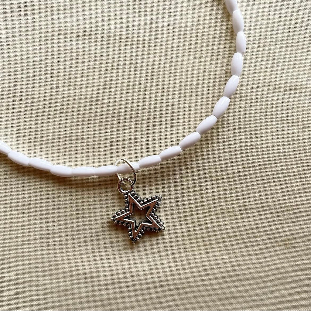 Rice ⭐ beaded anklet ✨