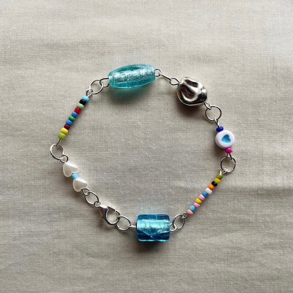 Mixed tones beaded bracelet ✨