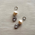 Sparkling heart beaded earrings ✨