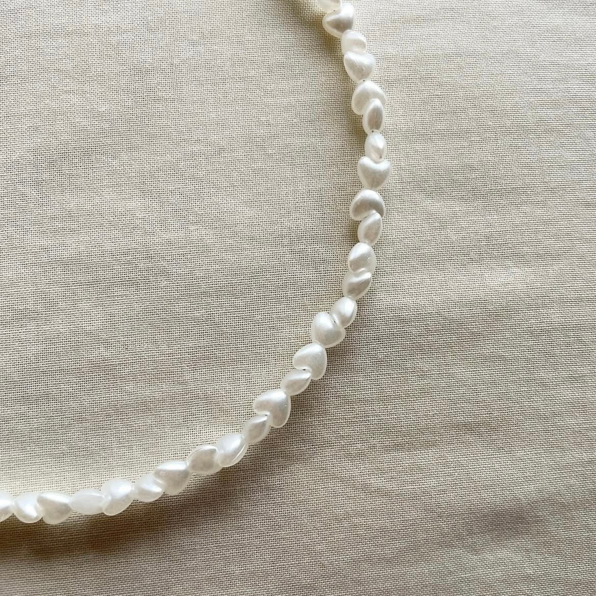 Hearts 01 beaded necklace ✨