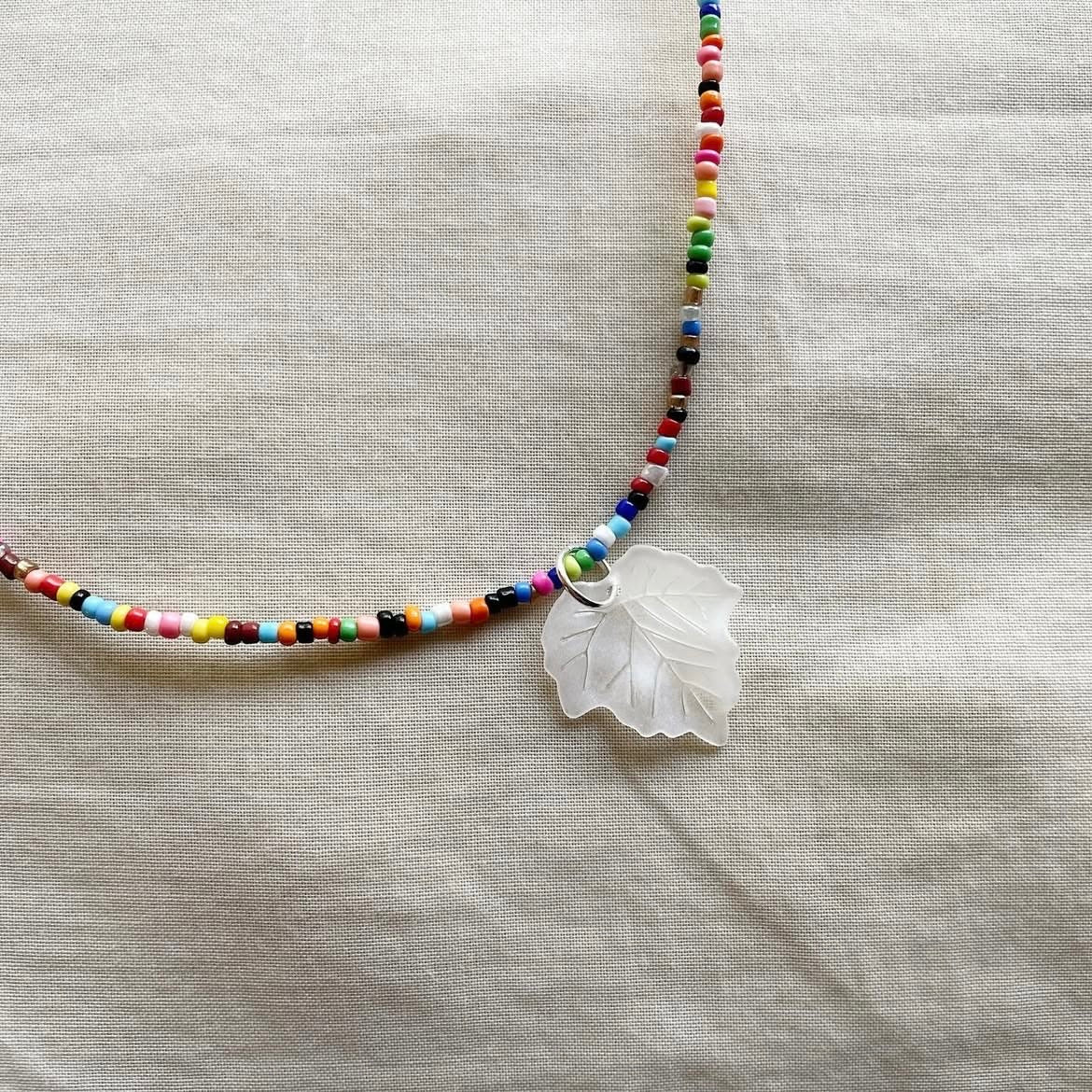 Multicoloured 🍁 necklace ✨