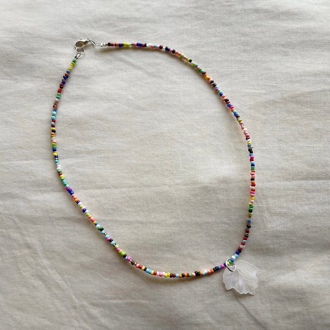 Multicoloured 🍁 necklace ✨