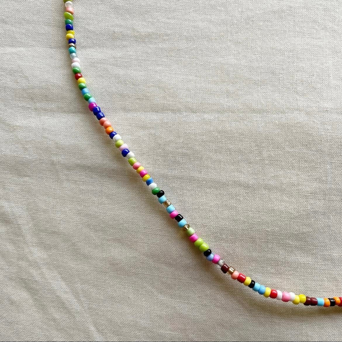 Multicoloured 🍁 necklace ✨