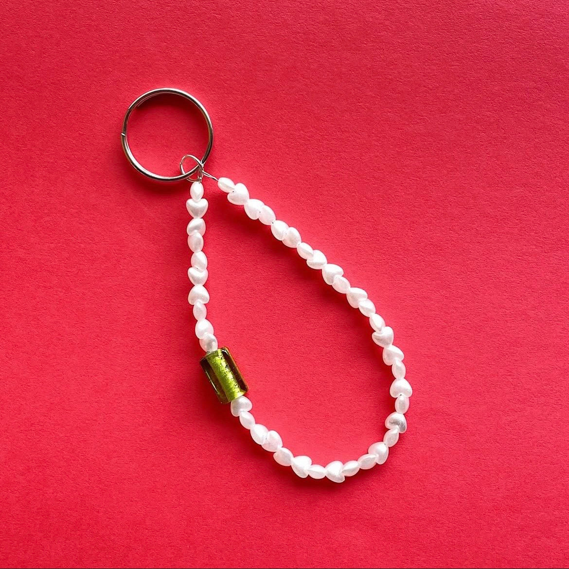Mini hearts 01 💚 keychain ✨