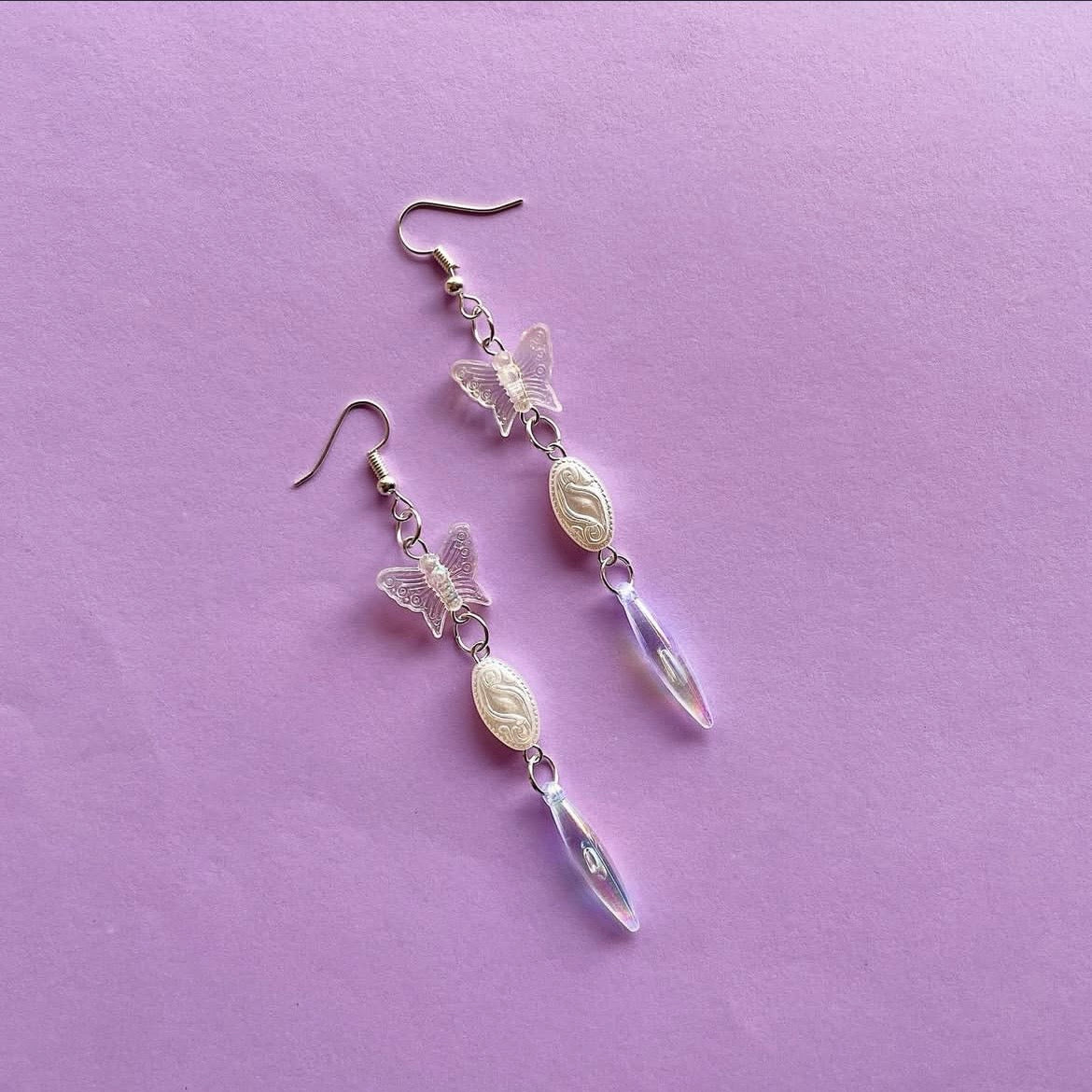 Butterfly longline earrings ✨
