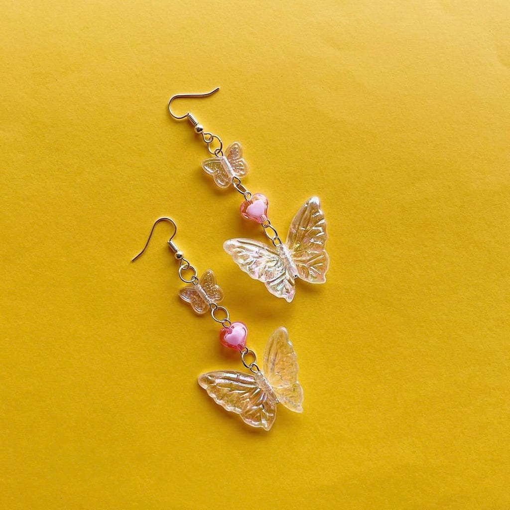 Double butterfly earrings ✨