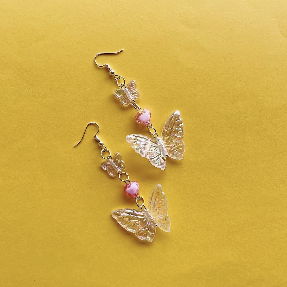 Double butterfly earrings ✨