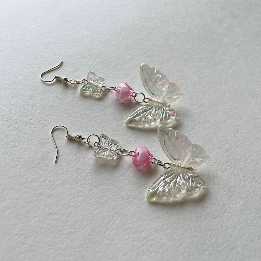 Double butterfly earrings ✨