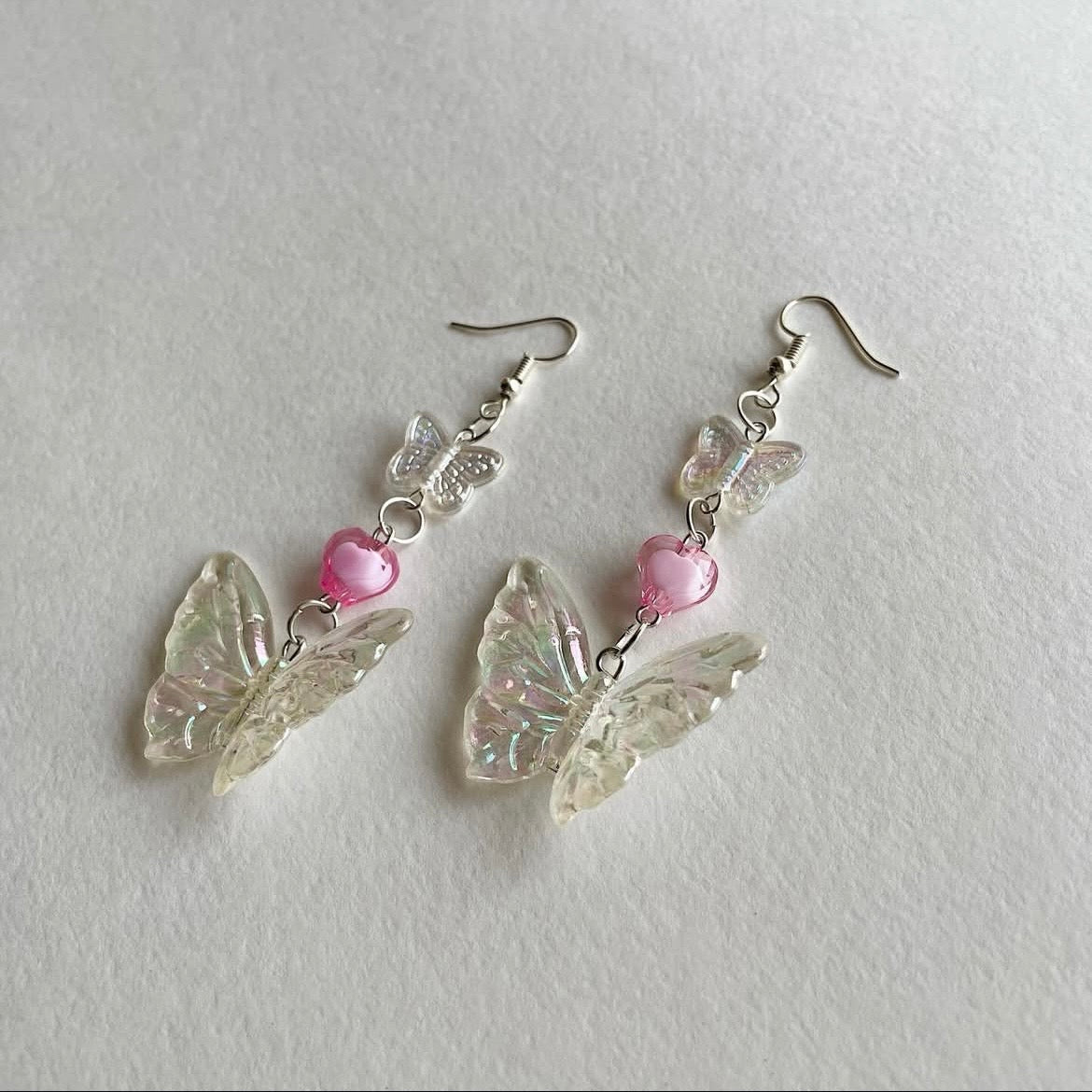 Double butterfly earrings ✨