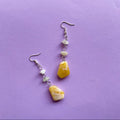 Mismatched mango dolly earrings ✨