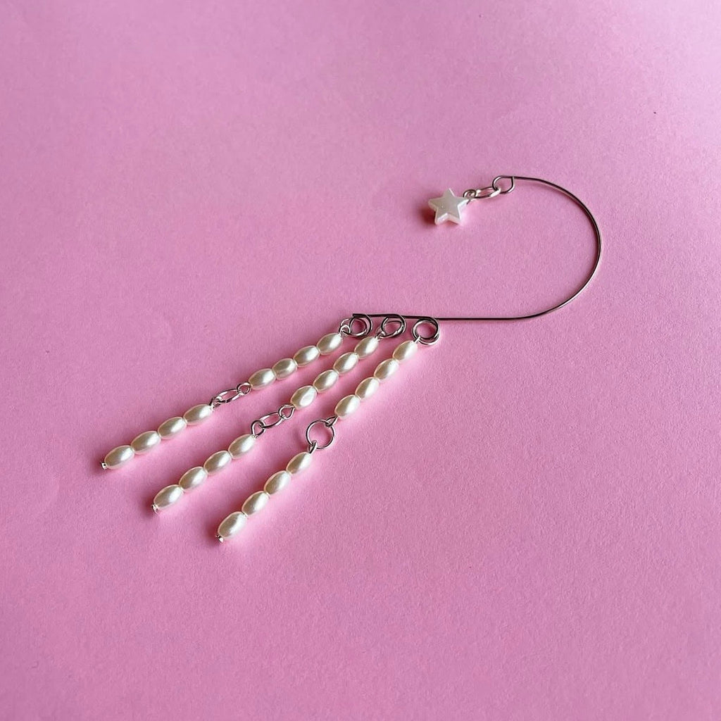 Oval pearls ⭐️ ear cuff ✨