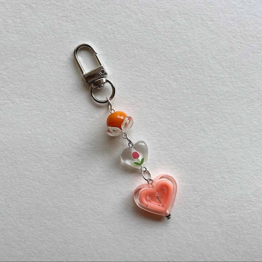 🩵 & 🧡 keychains ✨