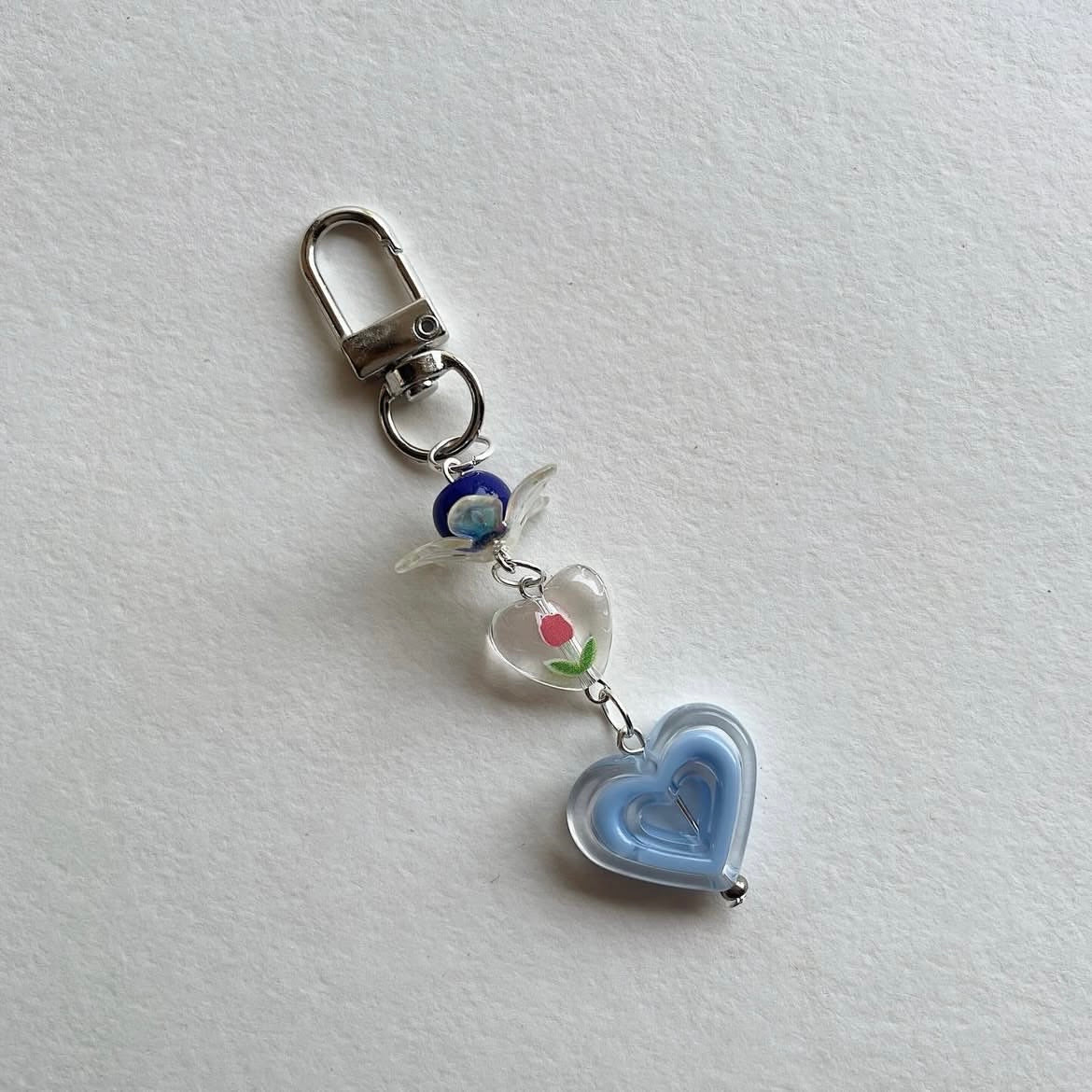 🩵 & 🧡 keychains ✨