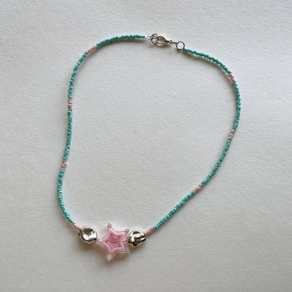 Pink ⭐️ necklace ✨