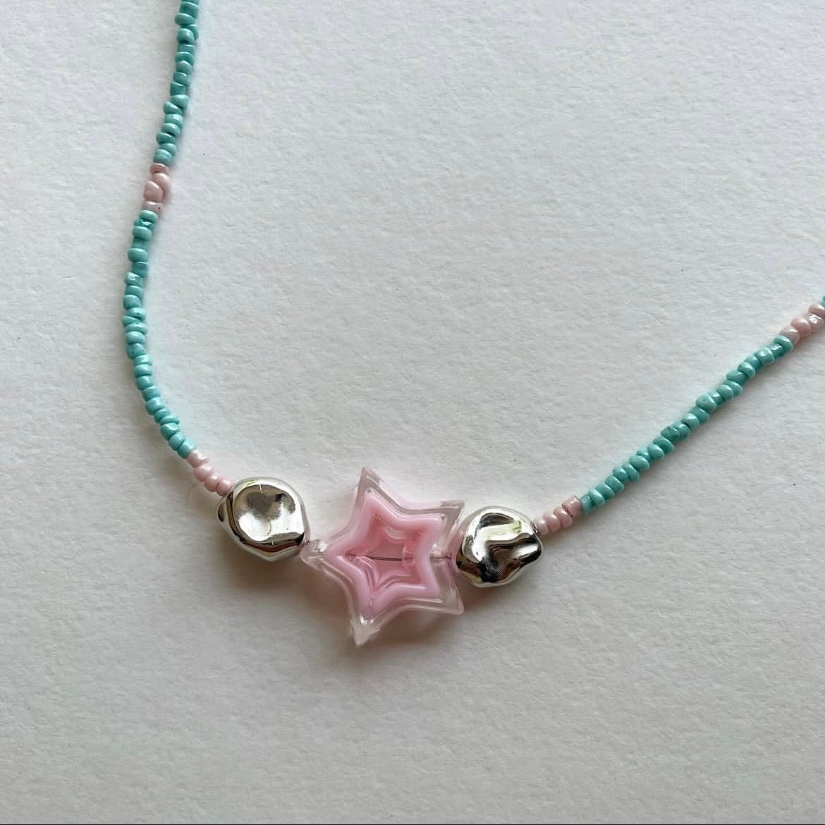 Pink ⭐️ necklace ✨