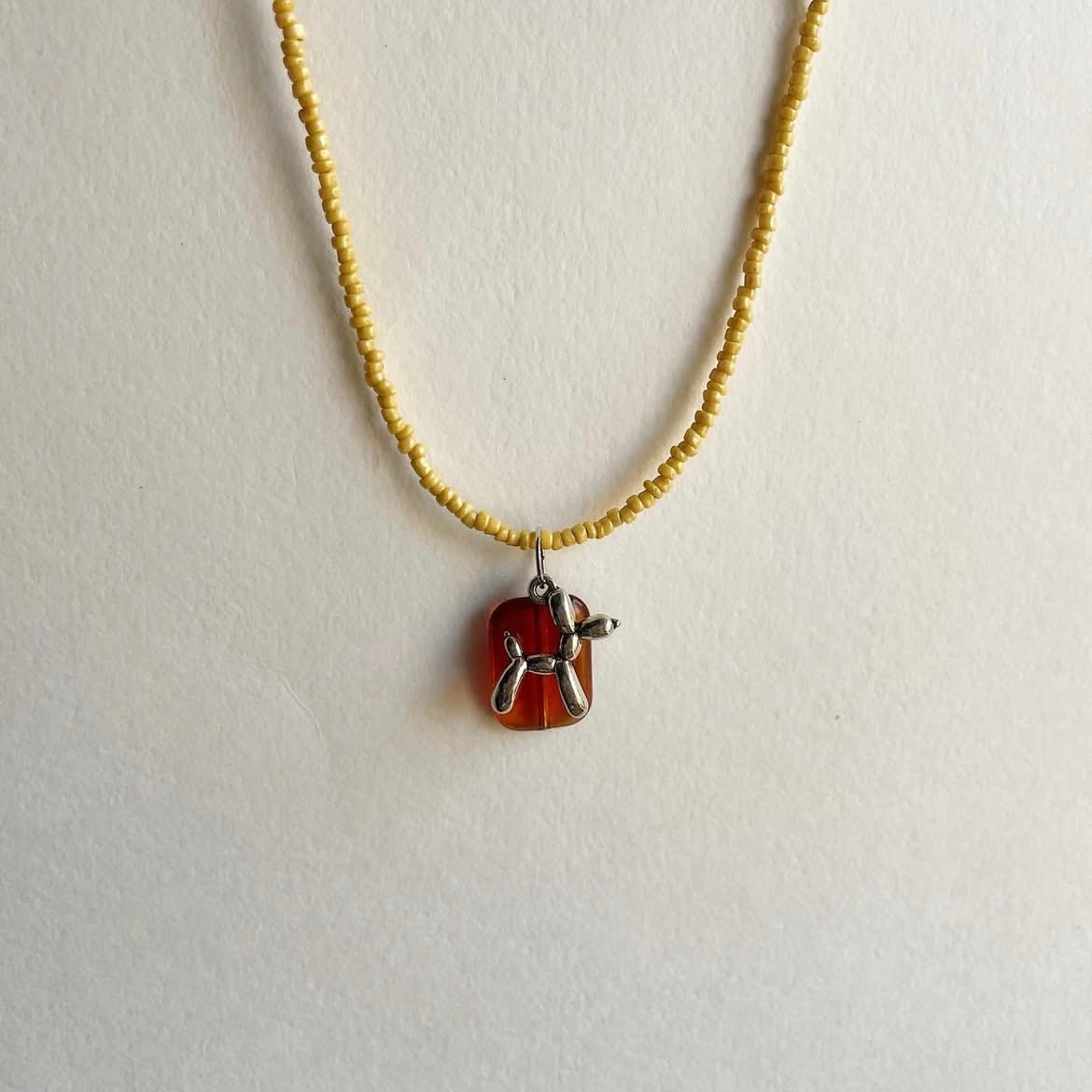 Caramel 🐕 pendant necklace ✨