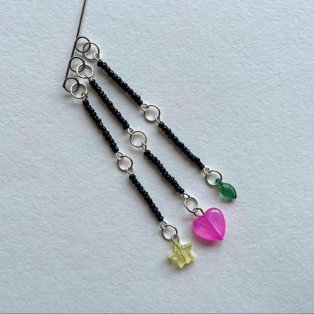 ⭐🩷🍃 beaded ear cuff ✨