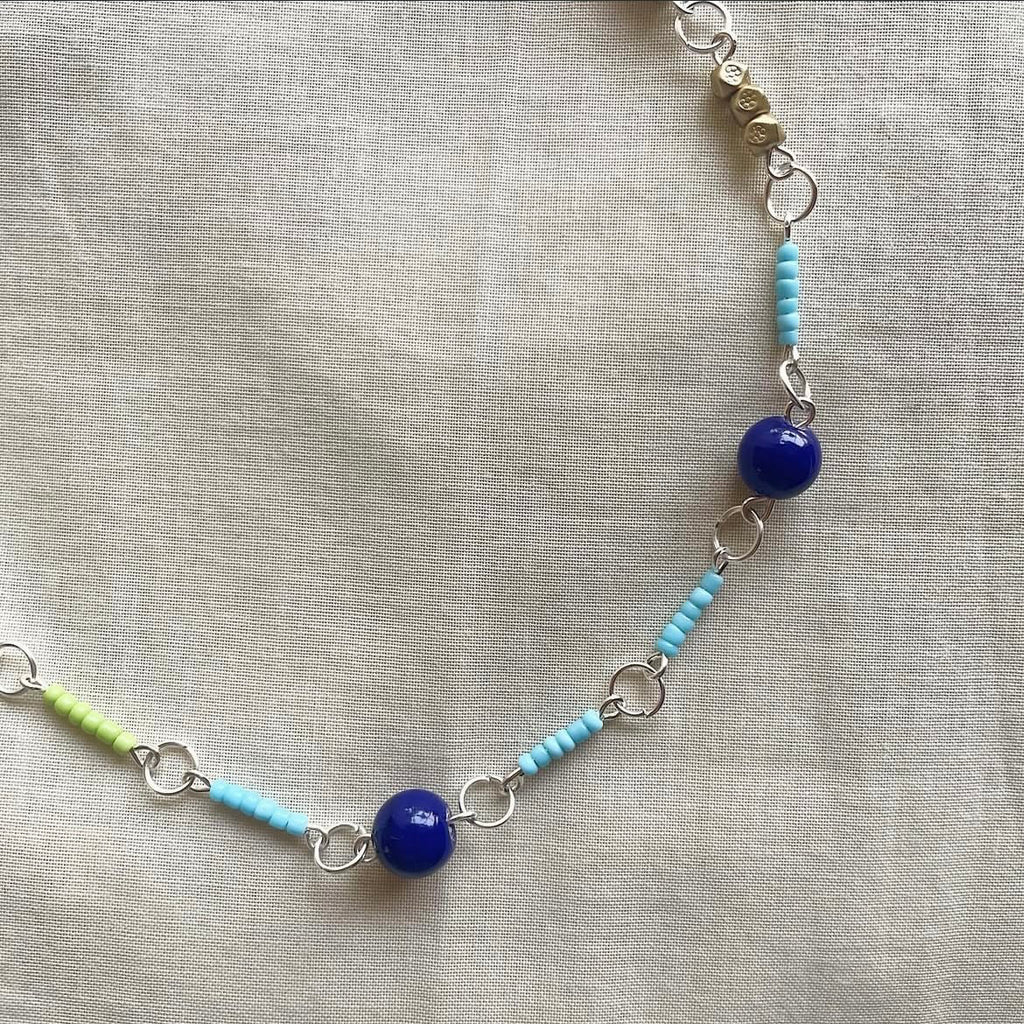Multicoloured beaded necklace ✨