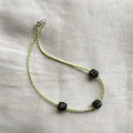 Mixed tones beaded necklace 01 ✨
