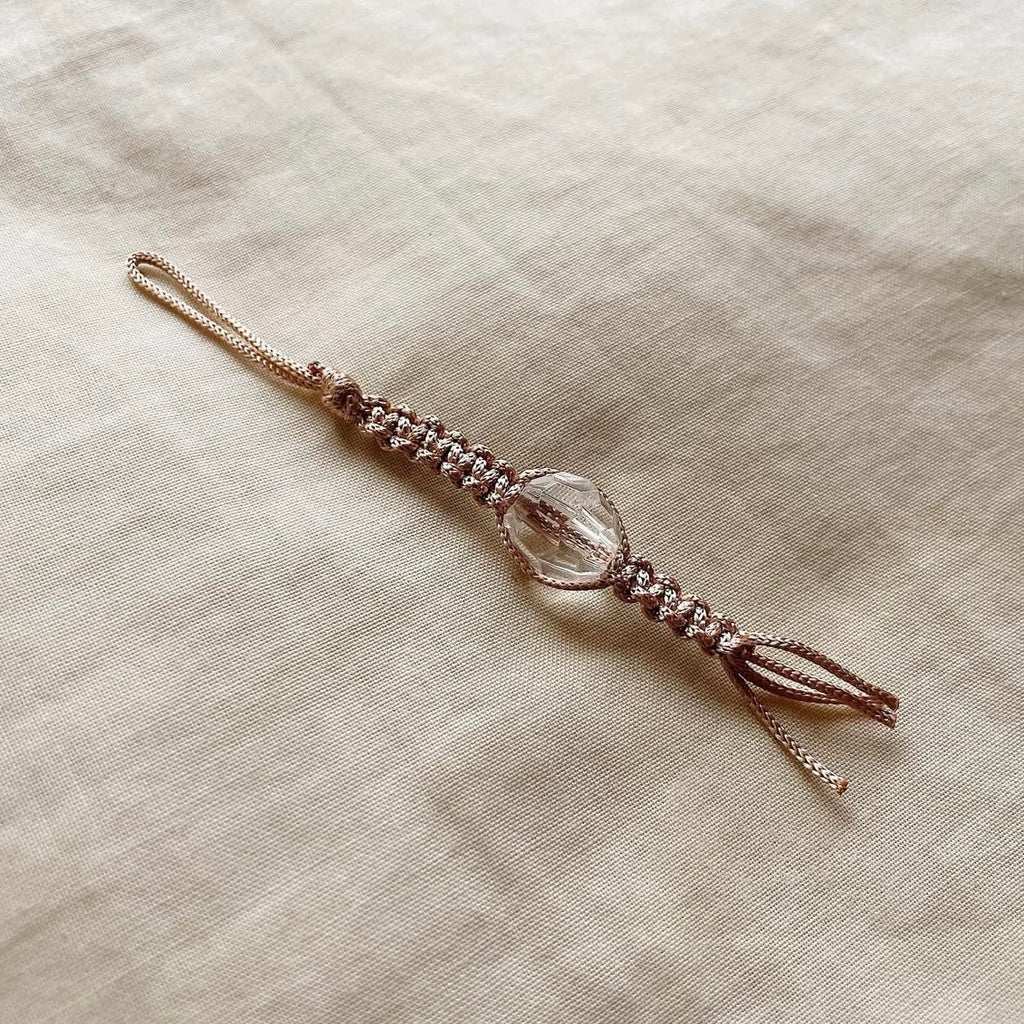 Transparent bead phone/bag charm ✨