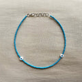 Blue heart 🩵 beaded choker ✨
