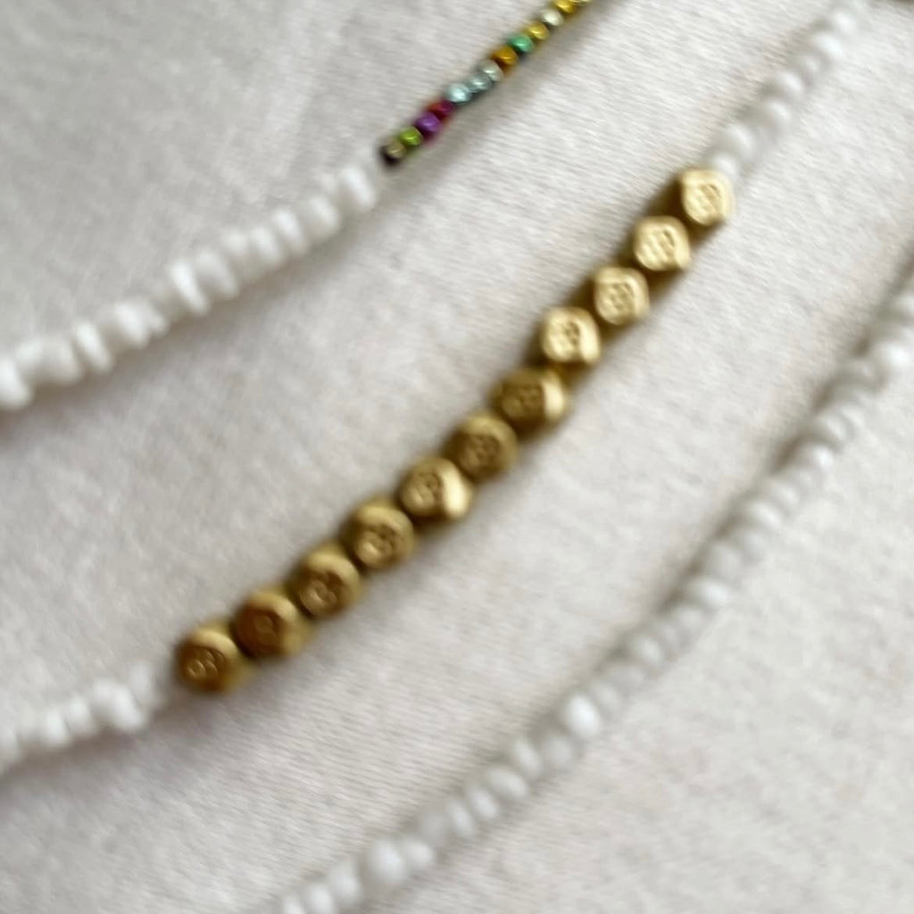 SET OF 3 beaded bracelets ✨