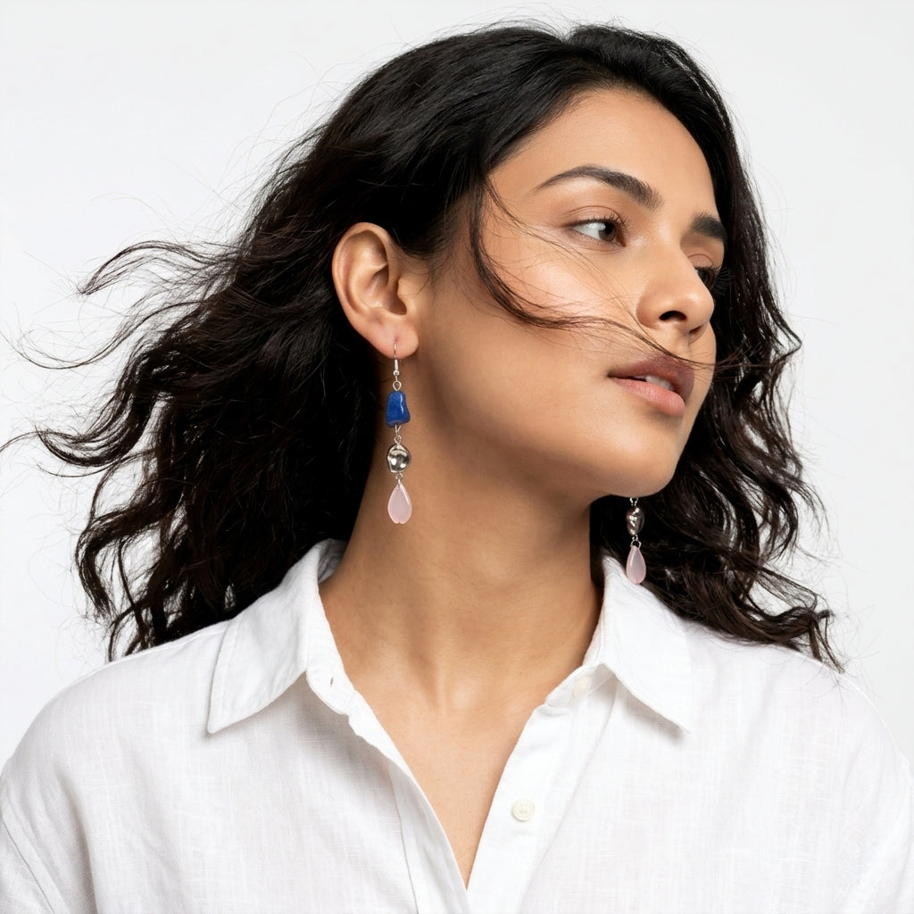 Mixed longline earrings ✨