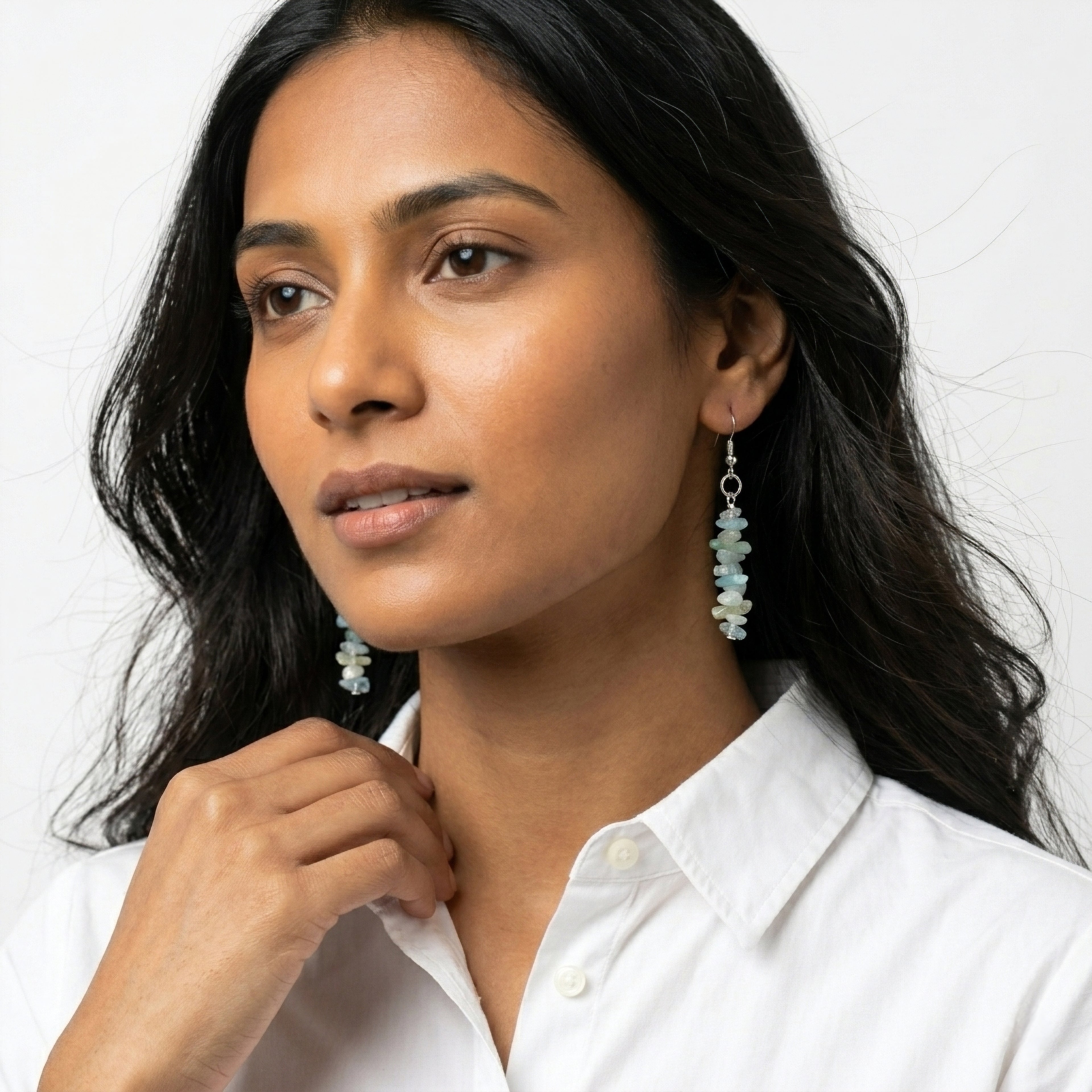 Mismatched beaded earrings ✨